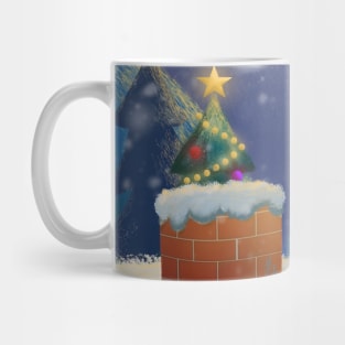 stitch Waiting for christmas gifts Mug